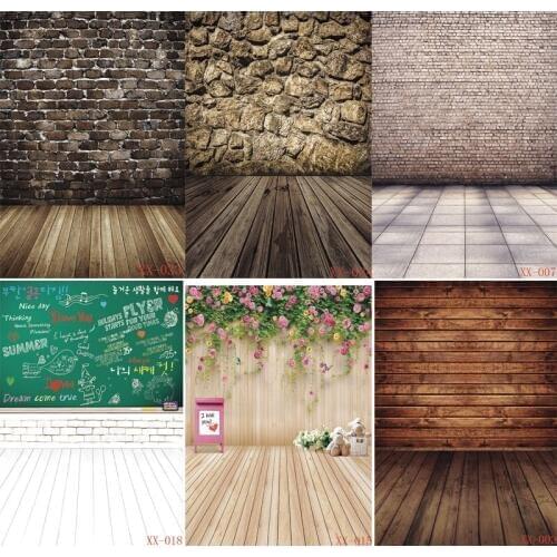 Vinyl Custom Photography Backdrops Prop Wall and floor Theme Photography Background #21171