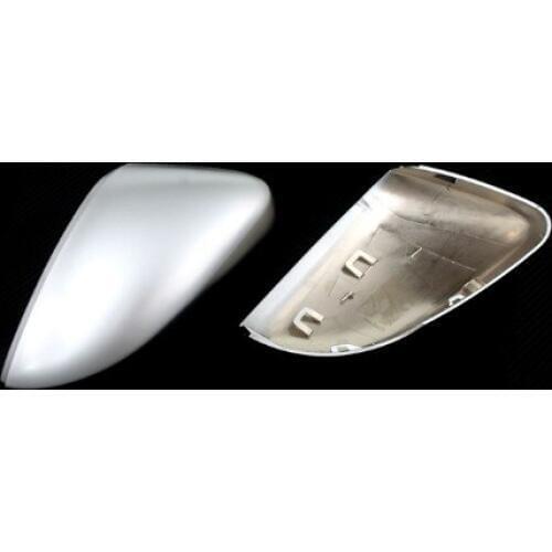 High quality car-styling R Line Style Silver Matt Chrome Side Mirror Cap Replacement for vw Polo 6R / 6C-Free Shipping