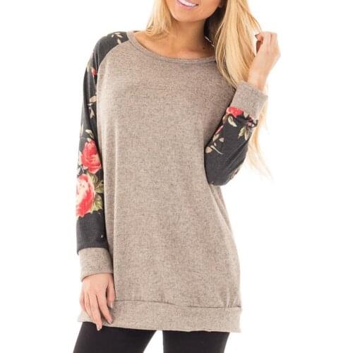 Hitmebox 2019 Newly Autumn Winter Vintage Womens Cotton Knitted Raglan Long Sleeve Lightweight Tunic Jumper Tops Sweaters