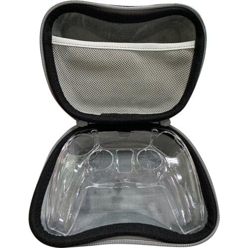 Gamepad Hard EVA Carrying Case Travel Carrying Bags Host Game Console Accessories for Sony Playstation 5 PS5/Xbox Controller