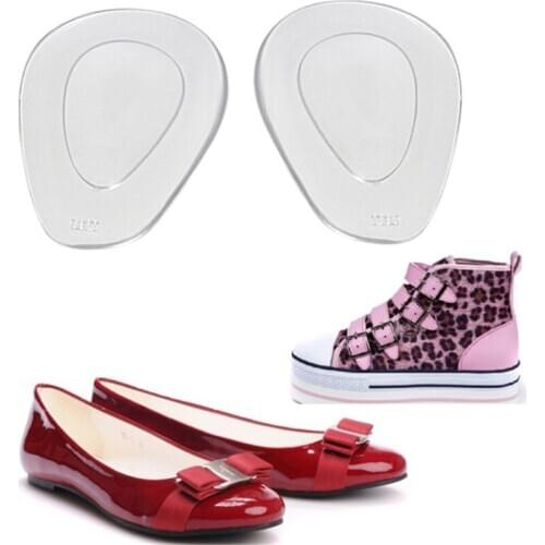 1 Pair Women Soft Silicone Gel Cushion Insoles Metatarsal Support Insert Pad Shoes Insoles Orthopedic