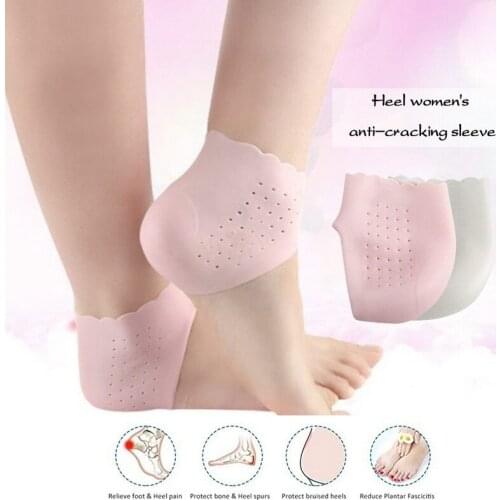 Socks Heels Protector Remove Callus Foot Mask Chapped Care Tool Moisturizing Cracked Skin Foot Heel Protective Cover 2pcs