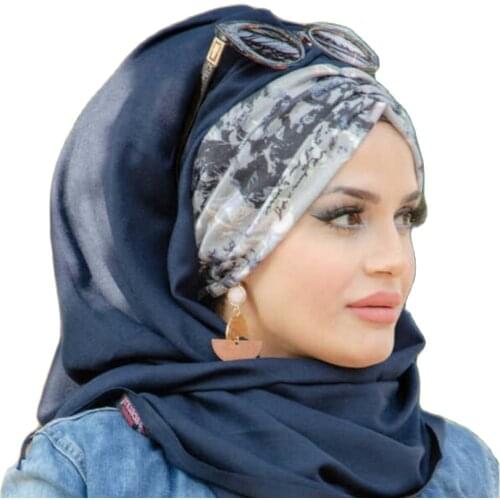 2021 Fashion Women Solid Chiffon Hijab Scarf Shawl Hijab Scarfs Muslim Shawl Islamic Hijab Arab Shawl Head Scarf