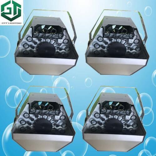 4pcs/lot Hot sell Kid Cheapest Remote control 60W Stage Effect Machine For Home Family Party in good quality Mini Bubble Machine