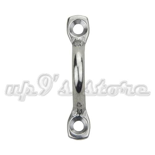 50Pcs Bimini Top Pad Eye Straps Footmans Loop 4mm Stainless Steel For Marine Boat