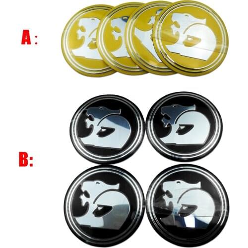 56mm Auto Hub Stickers for Holden Commodore Colorado Cruze Captiva Statesman HSV VE Exterior Wheel Center Caps Emblem Decoration