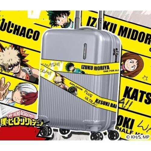 95x6.2CM Anime My Boku No Hero Academia DIY Suitcase Travel Stickers Laptop Skateboard Izuku Midoriya Might Character Decals