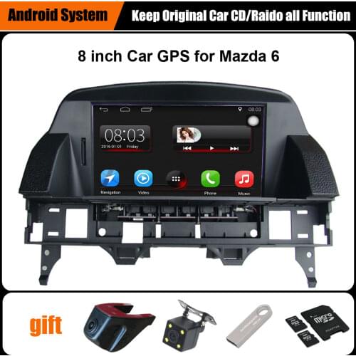Android 7.1 Upgraded Original Car multimedia Player Car GPS Navigation for Mazda 6 Support WiFi Smartphone Mirror-link Bluetooth