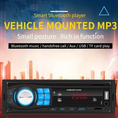 SWM-8013 1DIN12V Bluetooth Stereo Auto Radio Car Radio In-dash FM Aux Input Receiver SD USB MP3 MMC WMA Car Audio Player