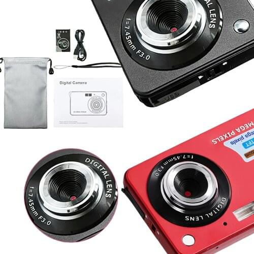 2.7" HD 1080P 18MP ZOOM Mini Digital Camera DV Video Kids Camcorder Anti-Shake Photo Camera Kids Gift