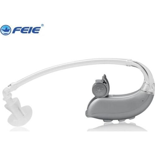 Digital Hearing Aid Amplifier Invisible BTE Sound Enhancer With Battery 6 Channels Intelligent Noise Reduction For Elderly MY-22