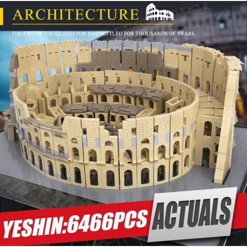 Mould King 22002 building block Brick Toys model 6544pcs The Colosseum MOC-49020 children puzzle assembly Christmas gift 5225