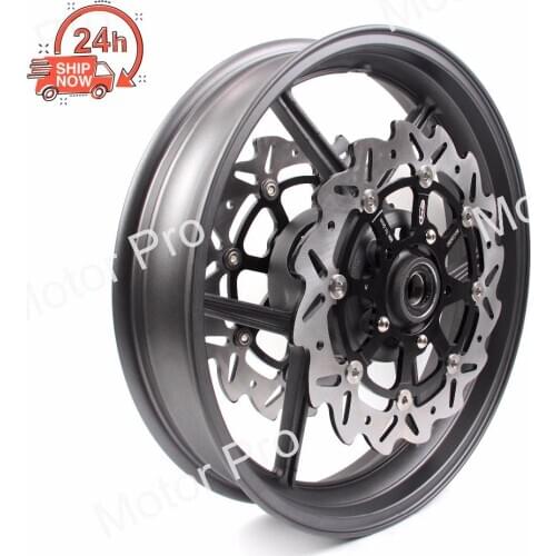 For Kawasaki Ninja ZX6R 2005-2012 Front Wheel Rim Brake Disc Disk Rotor Motorcycle Rim Accessoires 2006 2007 2008 2009 2010 2011