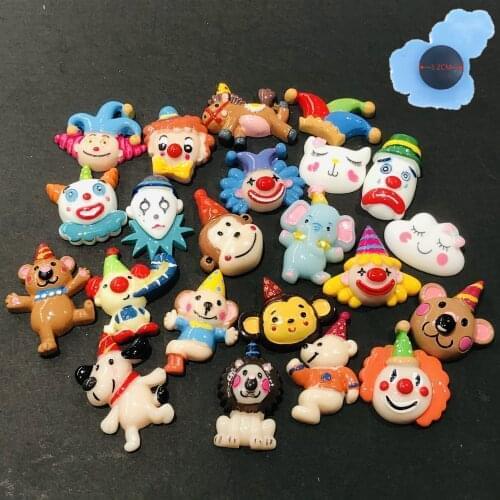 Good Quality 1pcs Resin Lion Monkey Animal Clown Garden Shoe Decorations Shoes Accessories Fit DIY Backpack Croc Jibz Charm