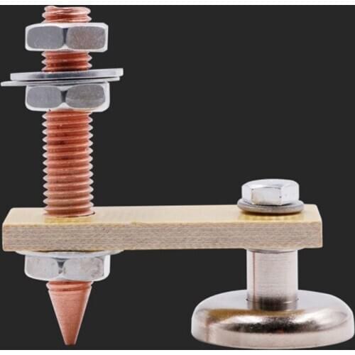 Magnetic Spotter Connector Car Dent Repair Spare Parts Welding Ground Connector