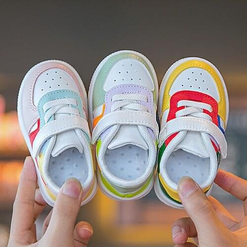 Spring and Autumn Baby Toddler Shoes 0-3 Years Old Toddler Womens White Shoes Summer Baby Shoes Soft Sole Childrens Shoes