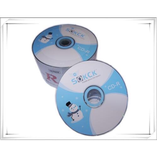 Wholesale CD Recordable 700MB 80MIN 52X 50pcs/lot free shipping