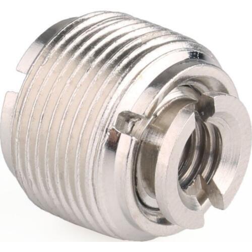 5/8-Inch Male to 1/4-Inch Female Mic Screw Adapter Fr Mic Micphone Stand 5/8"-27