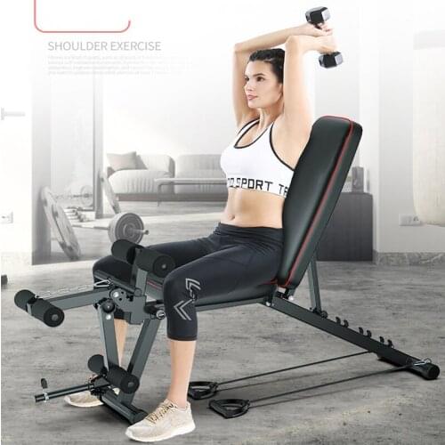 Five Gear Angle Adjustable Pectoral Strengthen Board Abdominal Muscles Multi-Function Sit-up Bench