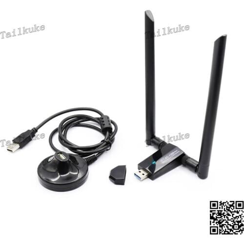 Rtl8812au Dual Frequency Gigabit Network Card Penetrating Network Card Kali Linux Holding Kali Listening Injection Ap