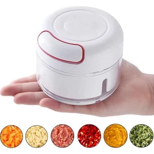 Manual Food Chopper Mini Garlic Crusher Press Grater Peeler Grinder Tools Grinder Vegetable Shredder Garlic Cutter Kitchen Tools