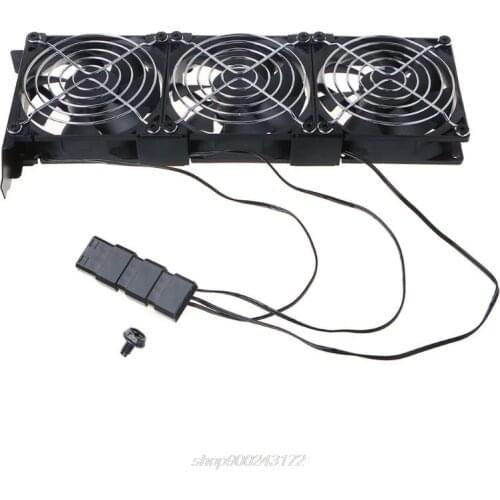 92MM Universal Desktop Computer VGA Cooler Partner Ultra Quiet 9025 Chassis PCI Graphics Cooling Fan Companion M03 21 Dropship