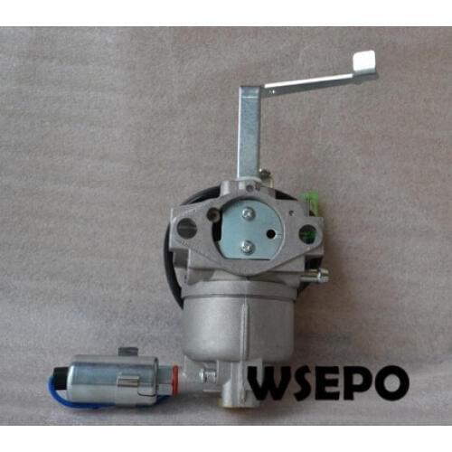 Top Quality! Carburetor/Carb with solenoid for MZ360/185F 04 Stroke Air Cooled Small Gasoline Engine,EF6600 Generator Parts
