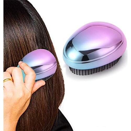 1Pcs Lonic Hairbrush Negative Ions Hair Brush Comb Anti Frizz Static Massage Hairbrush Hair Modeling Styling Magic Combs