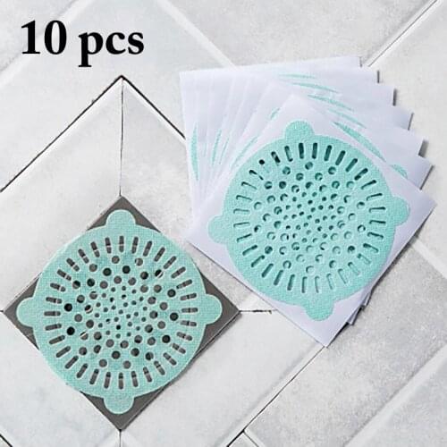 10PCS Disposable Drain Stopper Sink Strainer Hair Catcher For Kitchen Bathroom Shower Hair Strainer Sink Stopper Sink Strainer