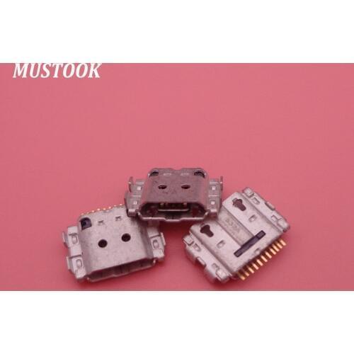 50pcs/lot Original Micro USB Jack connector Charging Charger Port dock plug 11Pin for Samsung