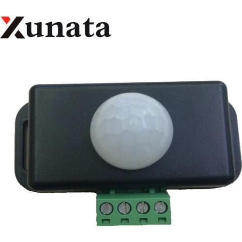 PIR-8 Automatic PIR Sensor LED Motion Sensor Switch Motion Timer Function Sign Control PIR Cotroller LED Strips Light