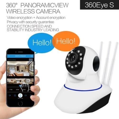 720P Wireless WIFI IP Camera Home Indoor Security Monitor Smart Network Video System Two Way Audio / Night