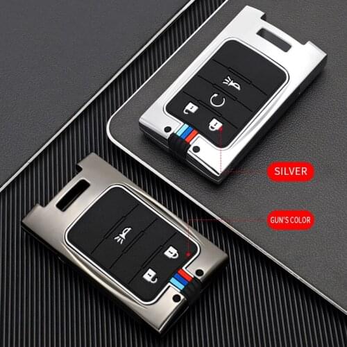 Zinc alloy Car Remote Key Cover Case Shell For Cadillac CTS ATS XTS SLS SRX XLS DTS STS Seville Escalade Chevrolet C7 Corvette