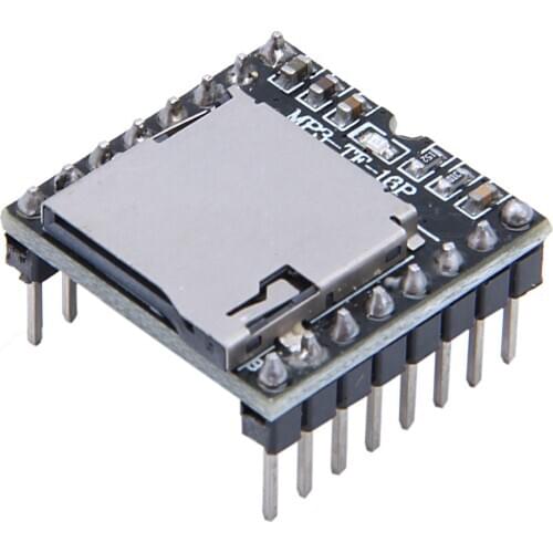 DFPlayer Mini MP3 Player Module For Arduino Black