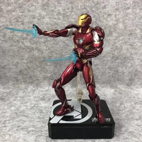 Movie Avengers Infinity War Super Hero Iron Man MK50 & Tamashii Stage Action Figure PVC Toy Brinquedos 28cm