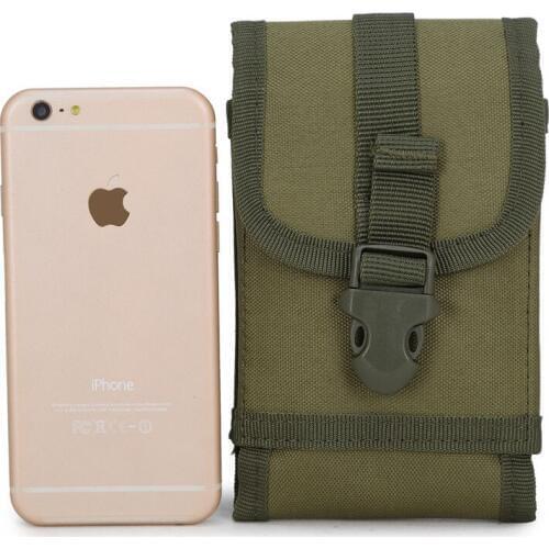 Outdoor men women military Multi-functional camouflage tactical Waist bag travel waterproof Large screen phone bag Nylon bag