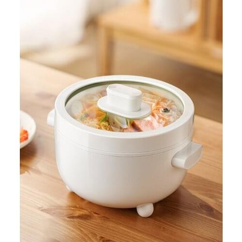 Dormitory students multifunctional nano ceramic interior household 2L noodles small integrated electric hot pot J05