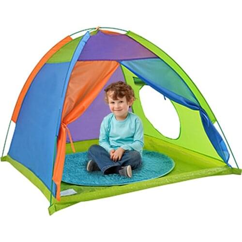 Childrens Tent Portable Kids Tent Outdoor Indoor Large Play House Kids Tents Easy To Clean Indoor Children Play Tent For Boys