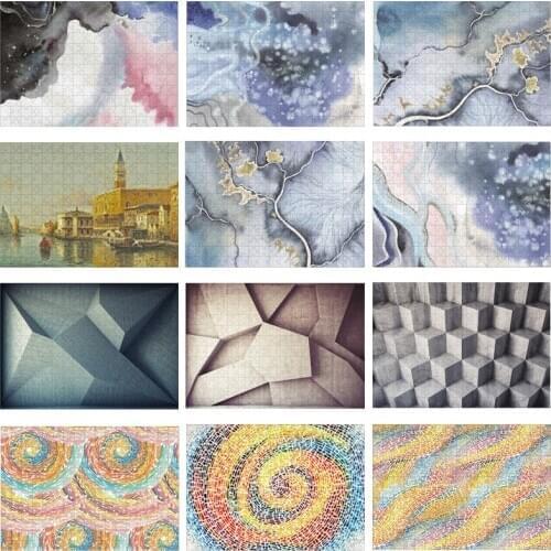 Jigsaw Puzzle 1000 Pieces 19.6''x27.5'' Inch Assembling Art Wooden Puzzle Adults Educational Toys Adultos Decompression Games