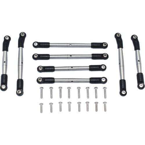 Stainless steel positive and negative teeth upper and lower keel rod GPM For TAMIYA CC02 4WD MERCEDES-BENZ G500 58675 J5+J6+J7
