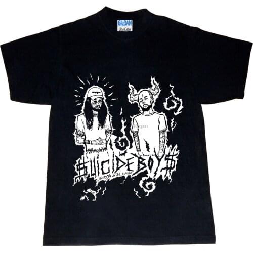 RARE ! $uicideboy$ Ghostemane Schema Posse GBC Pump Xan Lil Ozy 4779 T Shirt