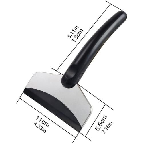 Automobile stainless steel snow shovel scraper Cleaning Scraping Tool Car Window Snow Remover Car Ice Scraper