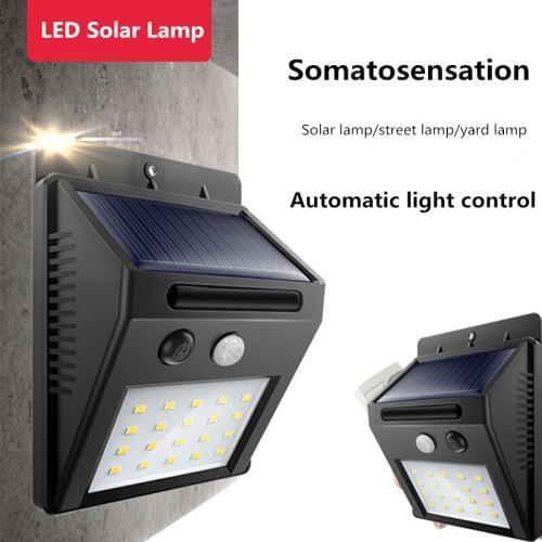 20/25/30/48 LED Solar Power Lamp PIR Motion Sensor Solar Wall Light Outdoor Waterproof Energy Saving Garden Security Lamp