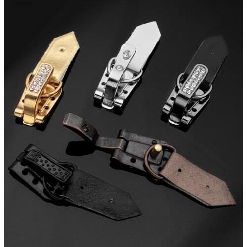 3Pcs/lot High-grade metal buttons ladies mink fur coat duckbill diamond buttons buckles concealed buckle invisible button C177