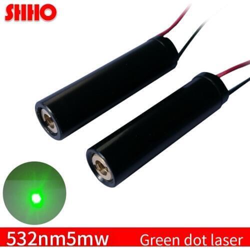 High quality 532nm 5mw green dot laser module long distance laser positioning locator accessories green point industrial laser