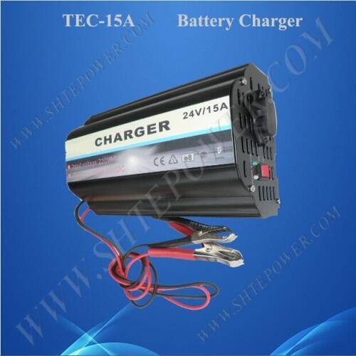 220V 230V 240V AC to 24V DC 15A lead acid Battery Charger 24v 15A power charger