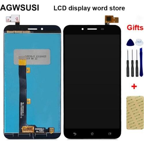 For Asus Zenfone 3 Max ZC553KL LCD Screen X00DD LCD Display Screen Panel Touch Screen Digitizer Sensor Panel Assembly Frame
