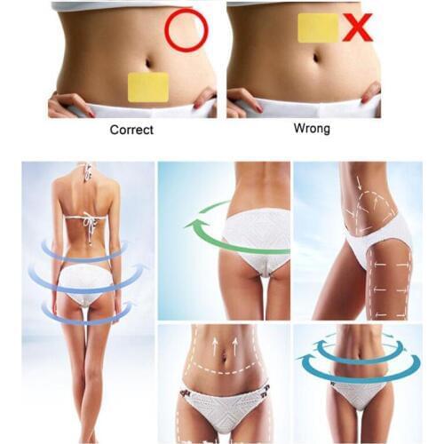 500pcs Navel Sticker Slim Patch Weight Loss Anti-Cellulite Massage Weight Loss Products Combustion Fat Magnetic Slim Patch