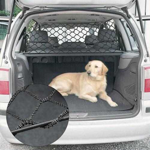 90x30cm Dog Barrier For Car Dog Protection Net Car Isolation Pet Barrier Net Back Trunk Safety Pet Net Vehicle Safety Mesh Cat