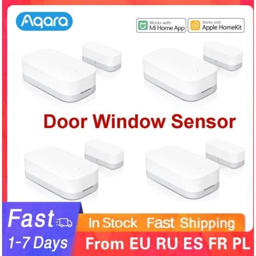 Xiaomi Aqara Door Window Sensor Smart Home Zigbee Function Mini Sensor Remote Control Alarm Security For Mijia APP Apple Homekit